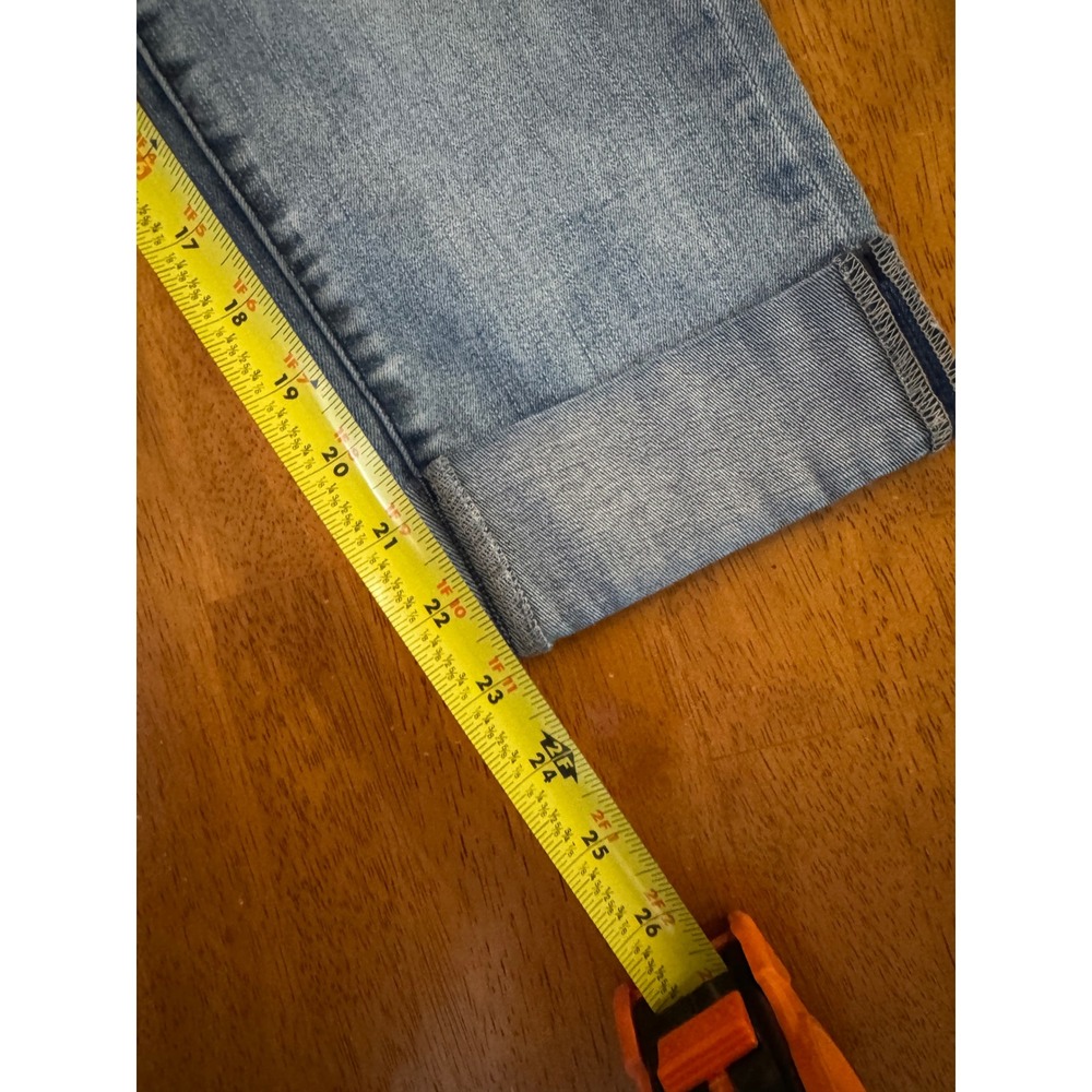 Liverpool Los Angeles Women's The Crop Light Wash Cuffed Denim Jeans Size 8/29 - Picture 11 of 11